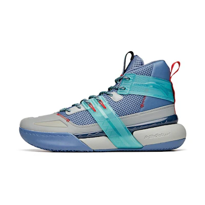 Anta Quick Battle 4 'Blue Teal Grey'