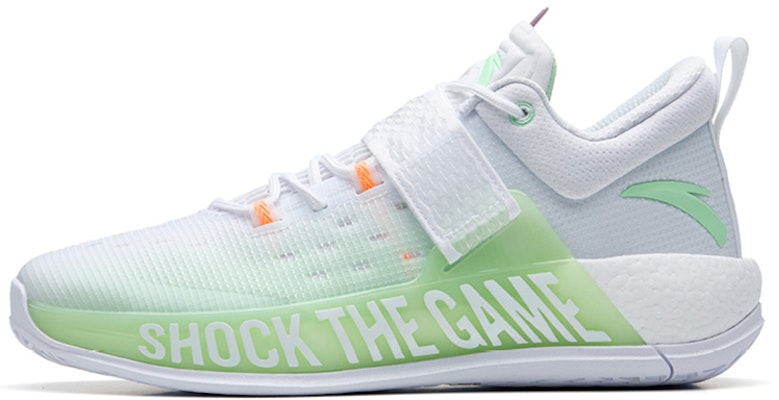 Anta Shock The Game 4 Low 'White Green' 112231608-1 Buy Anta Shock The Game 4 Low 'White Green' 112231608-1