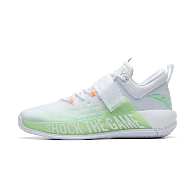 Anta Shock The Game 4 Low 'White Green'