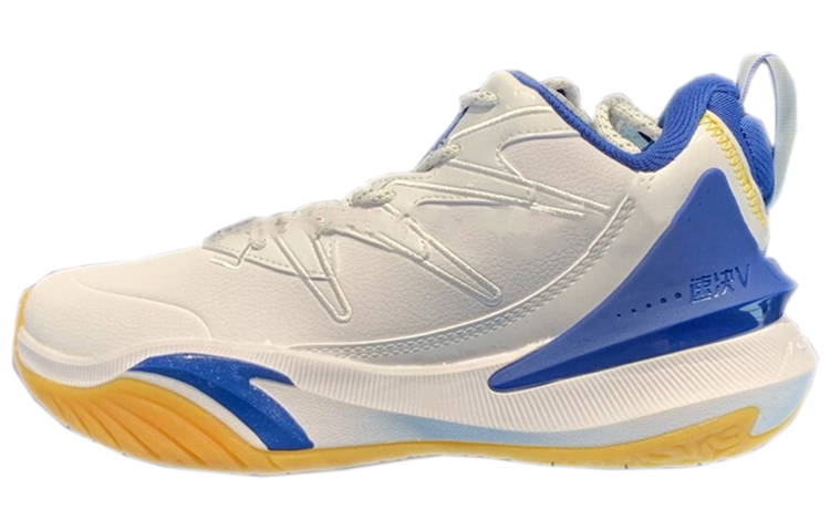 Anta Shock The Game 5 'White Beige Blue' 112141605-3