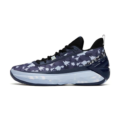Anta Shock The Game 5 Low 'Blue Camo'