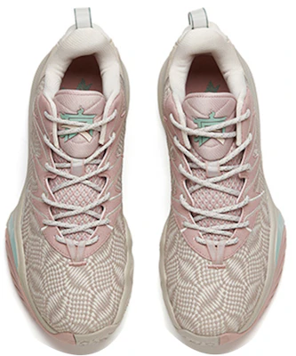 安踏决速5.0灰粉色运动鞋 112141605-6 Shop 安踏决速5.0灰粉色运动鞋 112141605-6