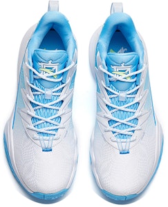 Anta安踏 快速決策5代 低筒耐磨減震專業籃球鞋 白藍 Lookbook Anta安踏 快速決策5代 低筒耐磨減震專業籃球鞋 白藍