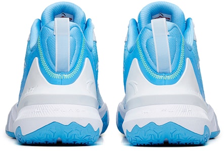 Anta安踏 快速決策5代 低筒耐磨減震專業籃球鞋 白藍 Shop Anta安踏 快速決策5代 低筒耐磨減震專業籃球鞋 白藍