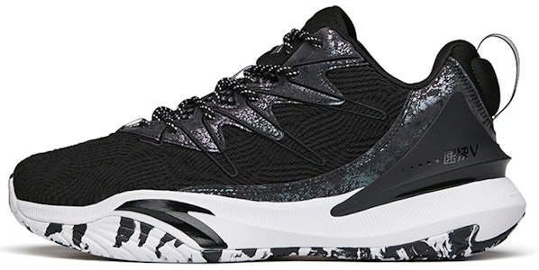 Anta安踏 快速解決系列 快速解決第五代 防滑耐磨 中筒 實戰籃球鞋 男款 黑銀 Buy Anta安踏 快速解決系列 快速解決第五代 防滑耐磨 中筒 實戰籃球鞋 男款 黑銀