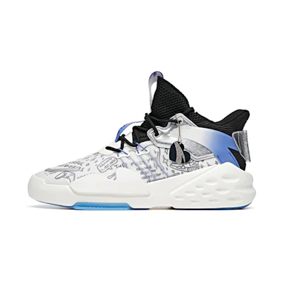 Anta Shock The Game 'White Blue'