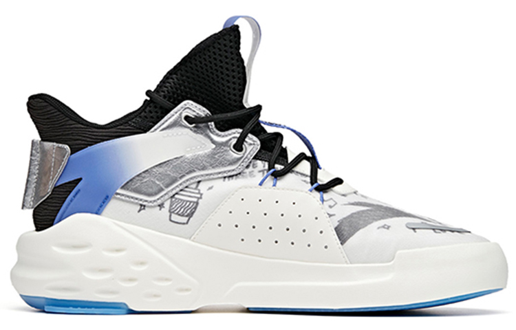 Anta Shock The Game 'White Blue' 圖 2