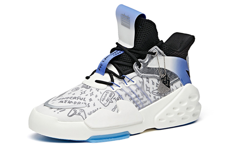 Anta Shock The Game 'White Blue' 圖 3