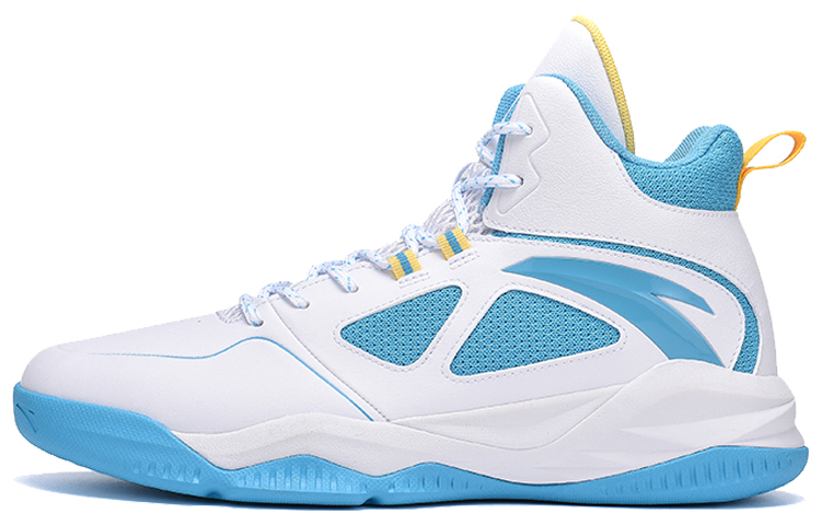 Anta Shock the Game High 'White Blue Yellow' 112141649S-4