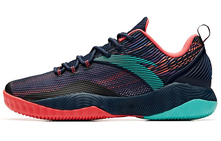 Anta Shock The Game Low 'Black Blue Green' 11931612-3