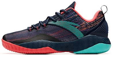 Anta Shock The Game Low 'Black Blue Green' 11931612-3 Anta Shock The Game Low 'Black Blue Green' 11931612-3