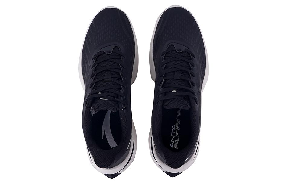 Lookbook Anta安踏 新毒脊 減震通風 低筒 跑步鞋 男款 黑色