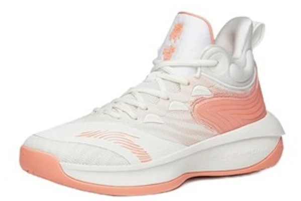 Anta安踏 虎嘯 減震防滑耐磨 中筒 實戰籃球鞋 白粉 Order Anta安踏 虎嘯 減震防滑耐磨 中筒 實戰籃球鞋 白粉