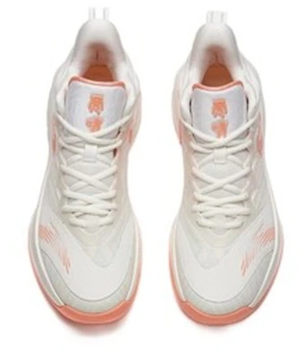 Anta安踏 虎嘯 減震防滑耐磨 中筒 實戰籃球鞋 白粉 Lookbook Anta安踏 虎嘯 減震防滑耐磨 中筒 實戰籃球鞋 白粉