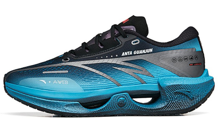 Anta Shock The Waves 'Blue Black Silver' 112255599A-3