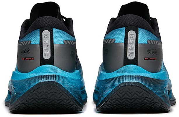 Anta安踏 駭浪 1 氮科技 專業長距離 耐磨減震防滑 低幫 跑步鞋 黑藍銀 Shop Anta安踏 駭浪 1 氮科技 專業長距離 耐磨減震防滑 低幫 跑步鞋 黑藍銀