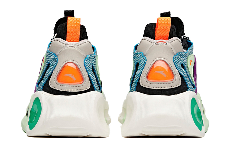 Anta Shock The World Low 'Black White Blue' 圖 4