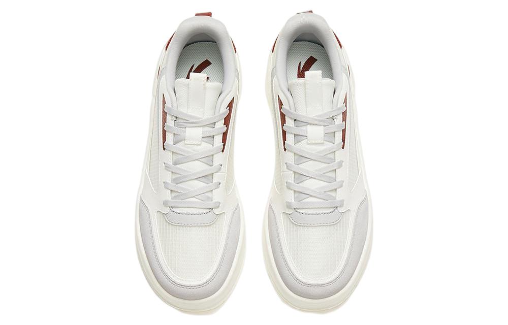 Anta Shock The World Low 'White Grey Red' 圖 3