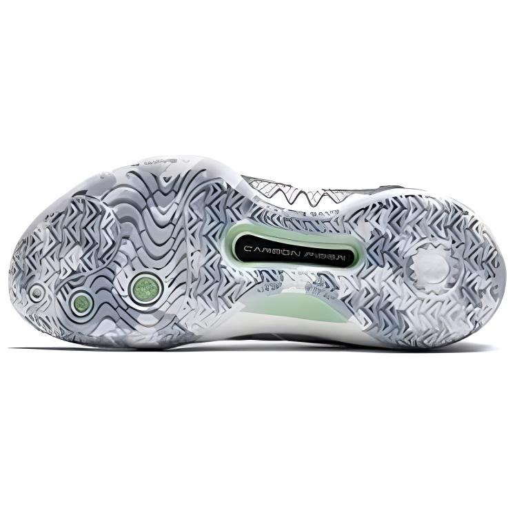 Shop Anta Shock Wave 5 ''Grau'' Basketballschuhe 112341106-1