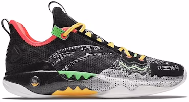 Anta Shock Wave 5 Pro 'Black Green' 112411111S-6 Anta Shock Wave 5 Pro 'Black Green' 112411111S-6