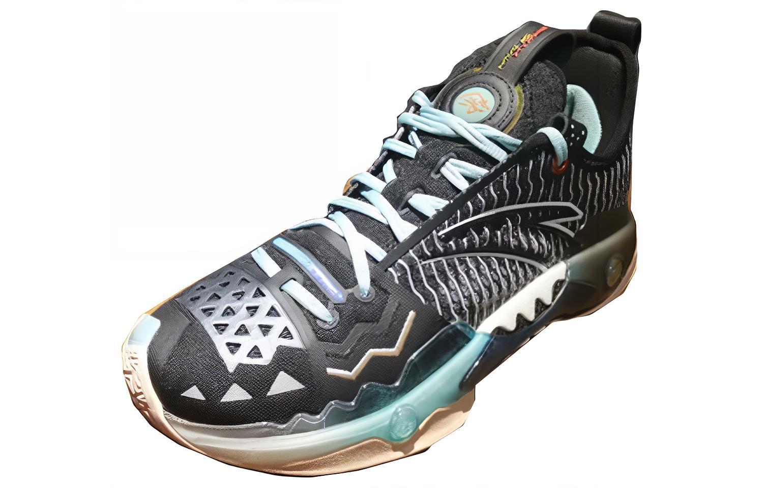 Lookbook Anta Shock Wave 5 Pro 'Lone Ranger' Sepatu Basket 112341111-2