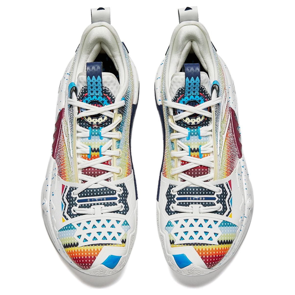 Shop Kyrie Irving x Anta Shock Wave 5 Pro ''Twilight'' Kasut Sukan Lelaki 112421111S-4