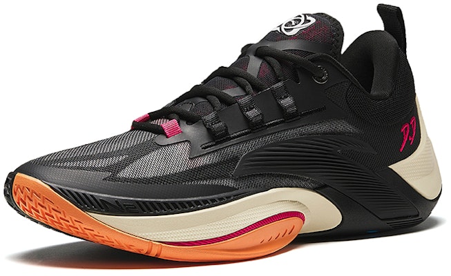 【10月31日20點 得物新品發售價519】 Anta安踏 瞬息1 花園 氮科技 減震防滑 低筒籃球鞋 男款 黑色 Order 【10月31日20點 得物新品發售價519】 Anta安踏 瞬息1 花園 氮科技 減震防滑 低筒籃球鞋 男款 黑色