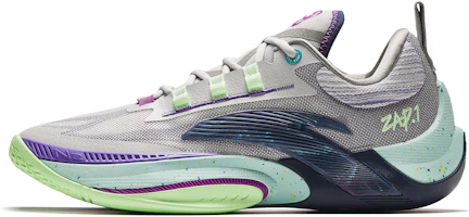 Anta x Donte DiVincenzo Instant ZAP 1 'Grey Purple Green' 912411110Q-6 Anta x Donte DiVincenzo Instant ZAP 1 'Grey Purple Green' 912411110Q-6