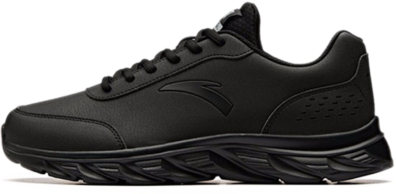 Anta Running Series Sneakers Leather 'Black' 91835529-6 Buy Anta Running Series Sneakers Leather 'Black' 91835529-6