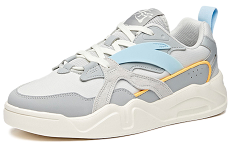 Lookbook 安踏滑板鞋低帮款 '灰白蓝' 112038046-3