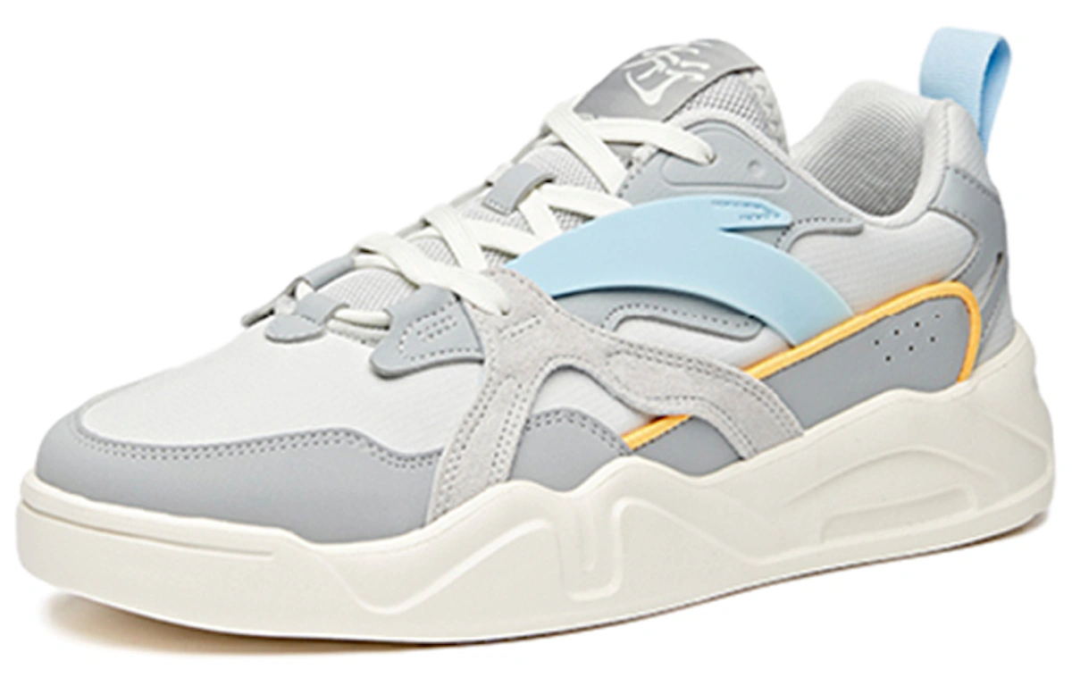 Anta Skate Low 'Grey White Blue'