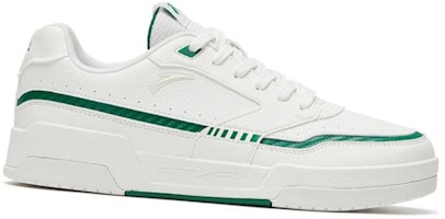 Anta安踏 舒適百搭 防滑減震耐磨 低筒 板鞋 男款 象牙白綠松色 Order Anta安踏 舒適百搭 防滑減震耐磨 低筒 板鞋 男款 象牙白綠松色