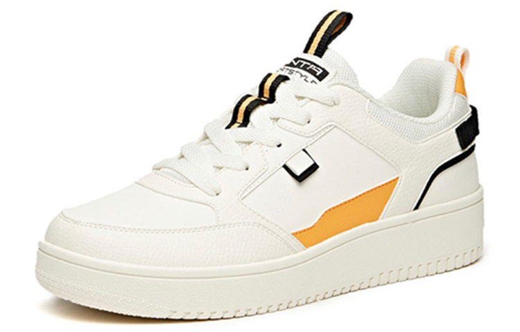 Lookbook Sepatu Anta Skateboarding 'Putih Oranye Hitam' 912018066-5