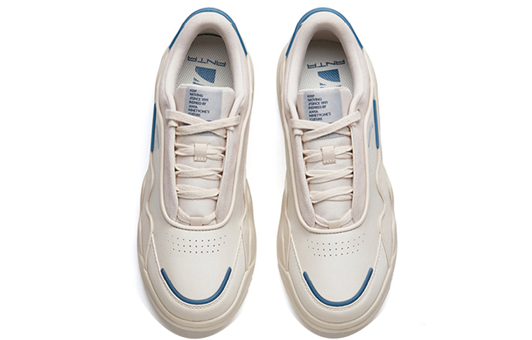 Shop Anta Skateboard Bajo 'Gris-Azul' 912228093-1