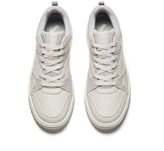 Anta安踏 舒適百搭 防滑減震耐磨 低筒 板鞋 男款 灰色 Lookbook Anta安踏 舒適百搭 防滑減震耐磨 低筒 板鞋 男款 灰色