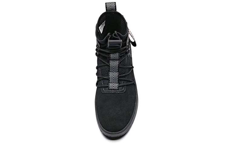 Shop Scarpe Anta Skateboarding Alta ''Nero Grigio Rosso'' 11918042-1