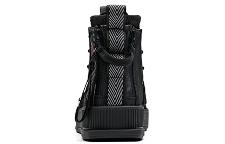 Purchase Sepatu Tinggi Skateboard Anta 'Hitam Abu-Abu Merah' 11918042-1