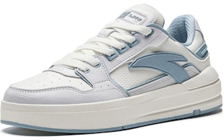 Anta安踏 防滑耐磨 低筒 滑板鞋 男款 白灰藍 Order Anta安踏 防滑耐磨 低筒 滑板鞋 男款 白灰藍