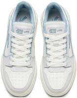 Anta安踏 防滑耐磨 低筒 滑板鞋 男款 白灰藍 Lookbook Anta安踏 防滑耐磨 低筒 滑板鞋 男款 白灰藍