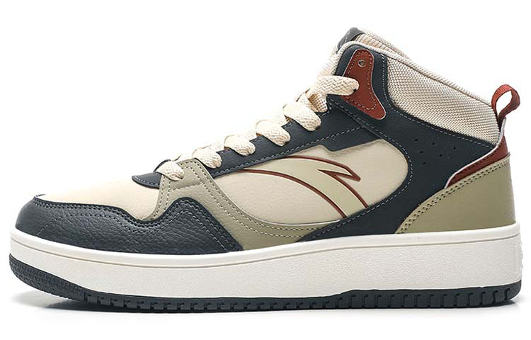 Anta Skateboarding Series Sneakers 'Beige Green Burgundy' 912348082-4