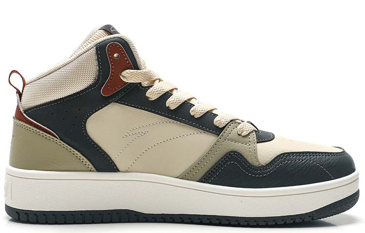 Anta Skateboarding Series Sneakers 'Beige Green Burgundy' 圖 2