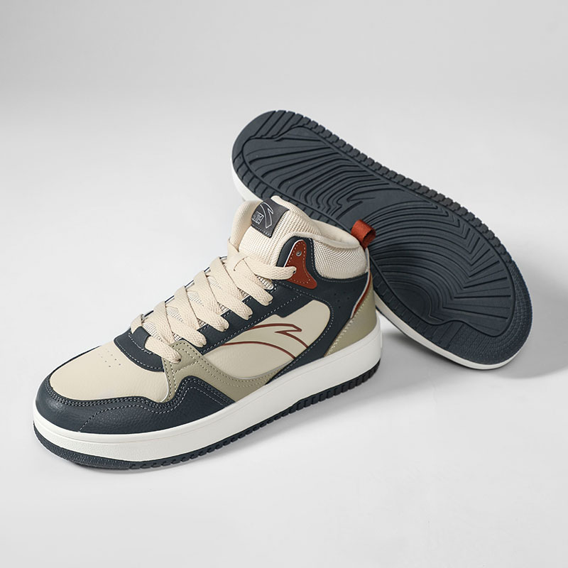 Anta Skateboarding Series Sneakers 'Beige Green Burgundy' 圖 9