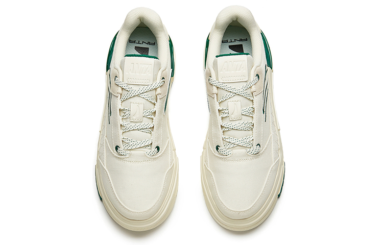 Lookbook Anta Skateboarding Series Sneakers 'White Green' 912218065-4