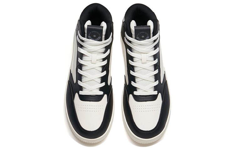 Shop Baskets Anta Skateboarding Série High ''Blanc Noir'' 912238013-2
