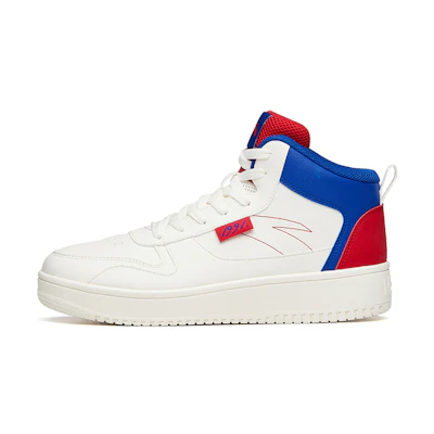 Anta Skateboarding Series Sneakers High 'White Blue Red'