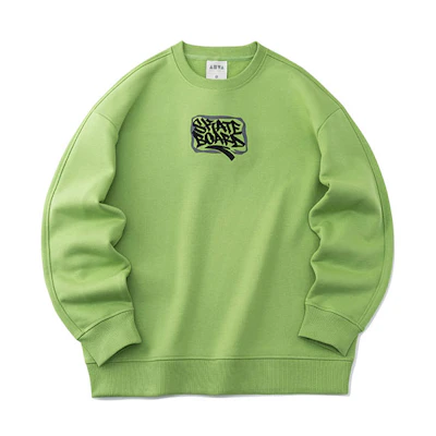 Anta Skateboarding Series Unisex Knit Casual Sweatshirt Bamboo Green 172218703-2