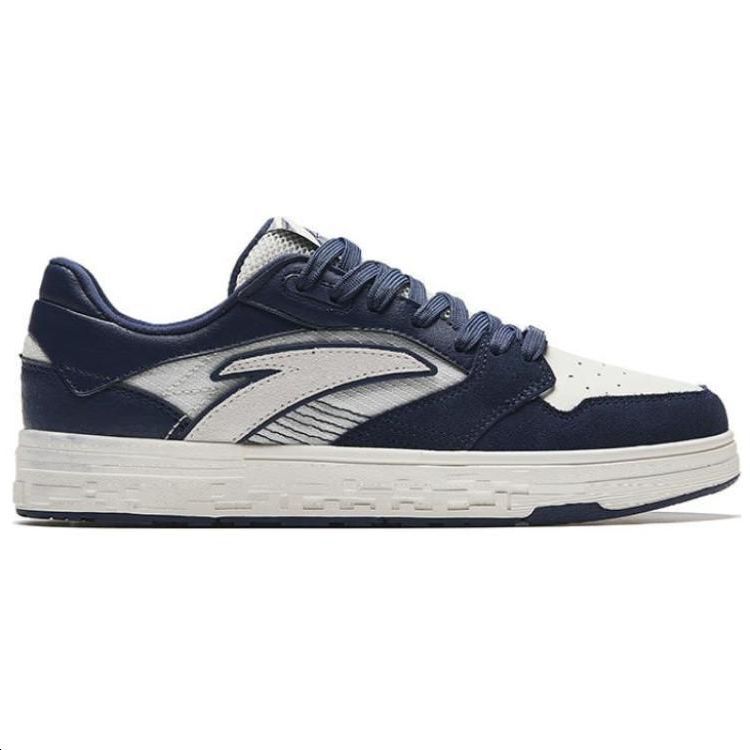 Order 安踏 防滑減震 低筒 板鞋 男款 白藍