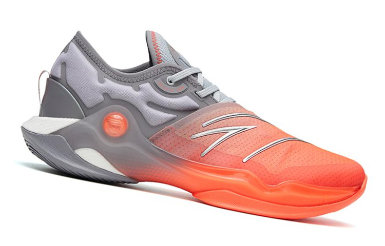 Order 安踏 Sky 1 低帮 '灰橙' 112331107-4