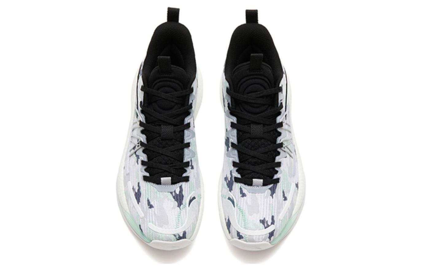 Lookbook 安踏天际队低帮'灰黑绿' 112311601-6