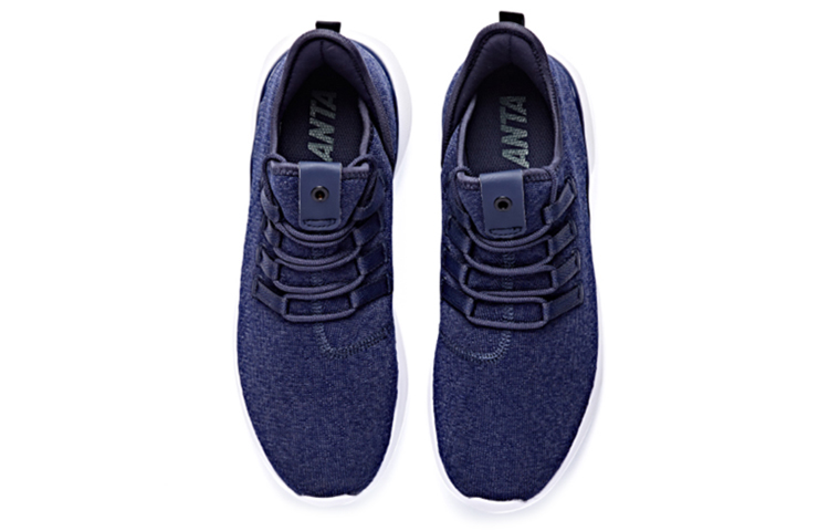 Shop Anta Slip-On Running Shoes 'Denim Blue' 91748800-3